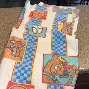1999 y2k scooby doo sports blanket
